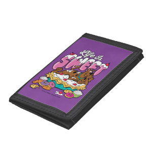 Scooby-Doo "Life Is Sweet" Tri-fold Wallet