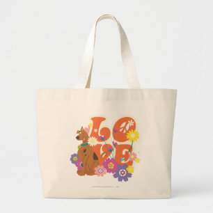 Scooby-Doo "Love" Large Tote Bag