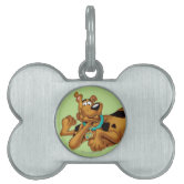 Scooby-Doo Excited Face Pet ID Tag