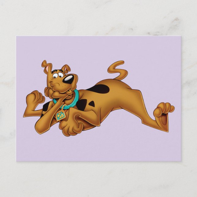 Scooby-Doo Lying Down Postcard (Front)