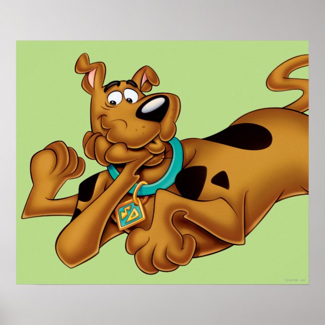 Scooby-Doo Lying Down Poster (Front)