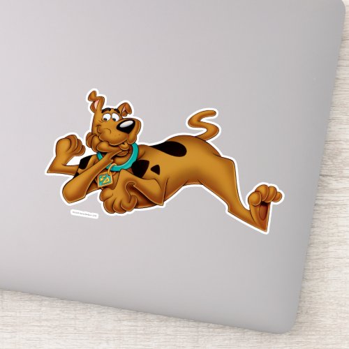 Scooby_Doo Lying Down Sticker