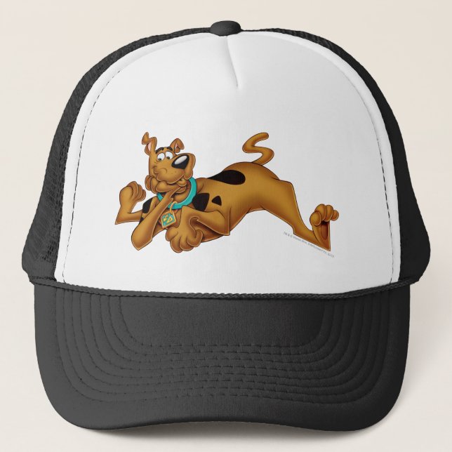 Scooby-Doo Lying Down Trucker Hat (Front)