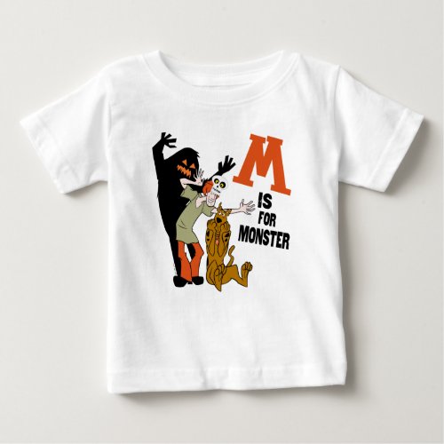 Scooby_Doo  M is for Monster Baby T_Shirt