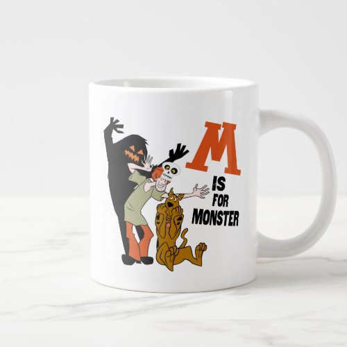 Scooby_Doo  M is for Monster Giant Coffee Mug