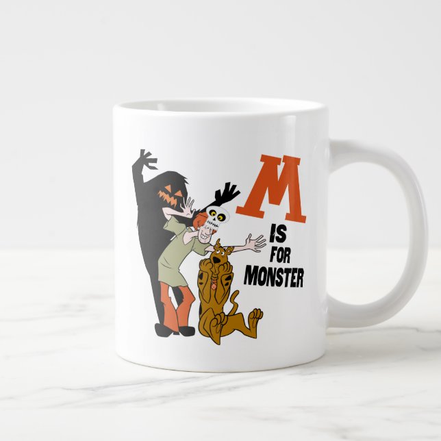 Scooby-Doo | M is for Monster Giant Coffee Mug (Right)