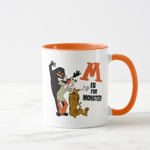 Scooby_Doo  M is for Monster Mug