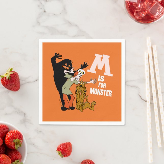 Scooby-Doo | M is for Monster Napkins (Insitu)