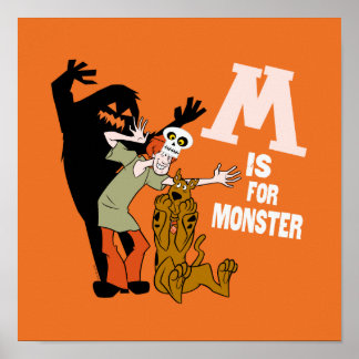 Scooby-Doo | M is for Monster Poster