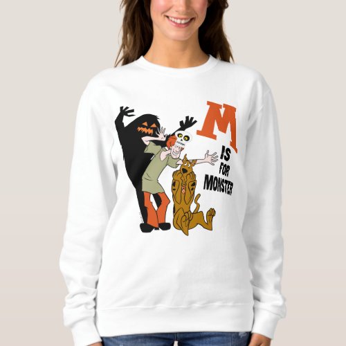 Scooby_Doo  M is for Monster Sweatshirt