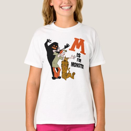 Scooby_Doo  M is for Monster T_Shirt