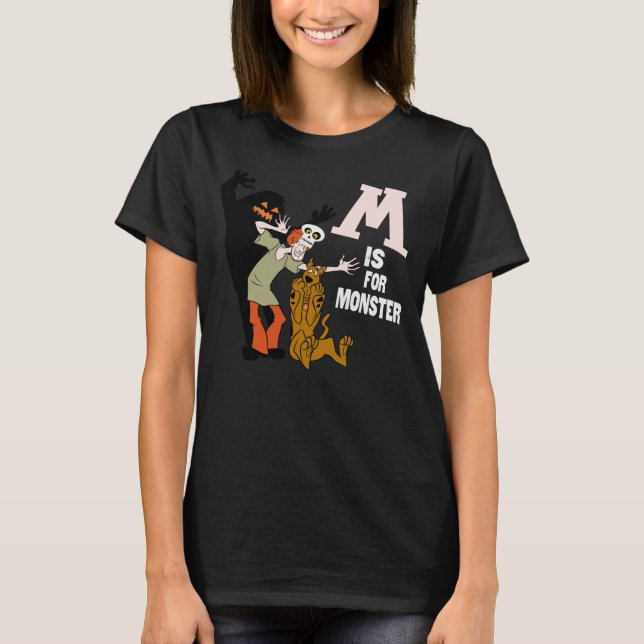 Scooby-Doo | M is for Monster T-Shirt (Front)