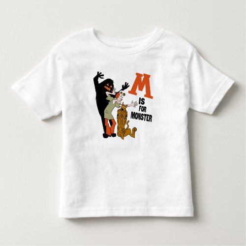 Scooby_Doo  M is for Monster Toddler T_shirt