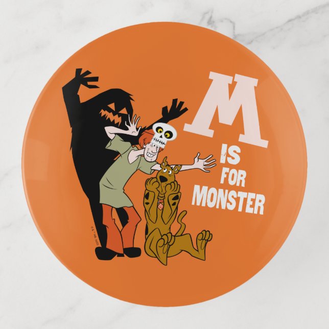 Scooby-Doo | M is for Monster Trinket Tray (Front)