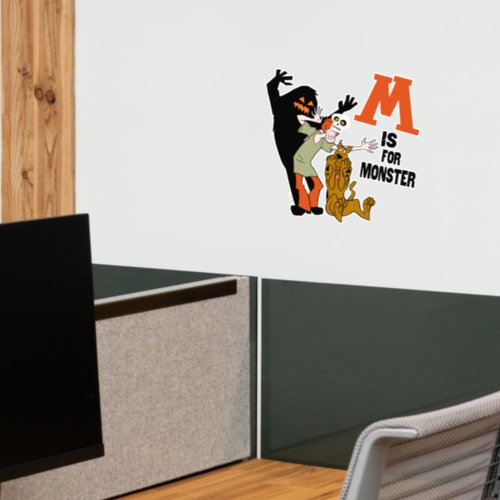 Scooby_Doo  M is for Monster Wall Decal