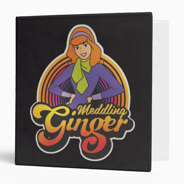Scooby-Doo | "Meddling Ginger" Daphne 3 Ring Binder (Front/Inside)