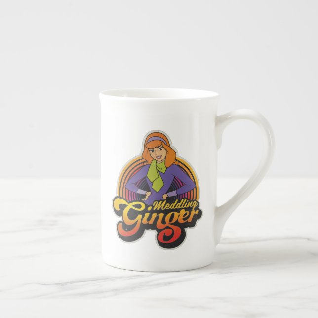 Scooby-Doo | "Meddling Ginger" Daphne Bone China Mug (Right)