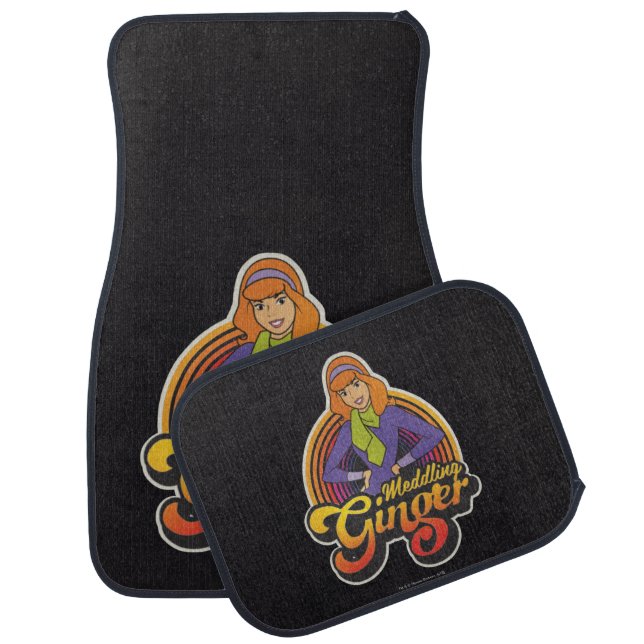 Scooby-Doo | "Meddling Ginger" Daphne Car Floor Mat (Set)
