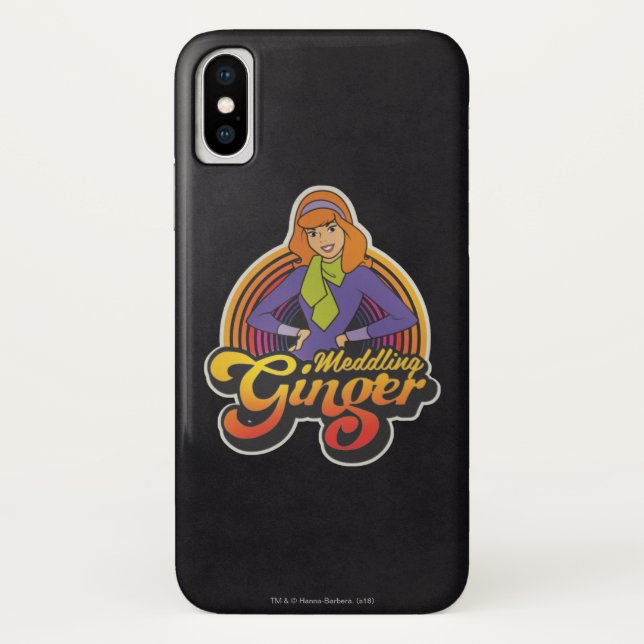 Scooby-Doo | "Meddling Ginger" Daphne Case-Mate iPhone Case (Back)