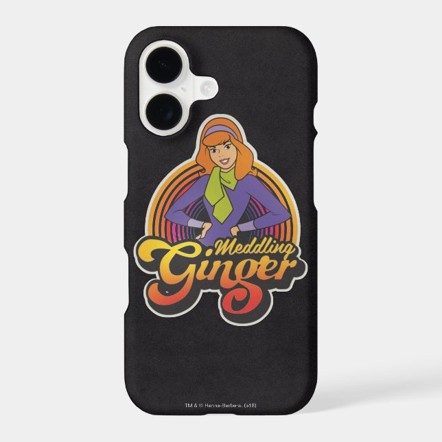 Scooby-Doo | "Meddling Ginger" Daphne Iphone Case (Back)