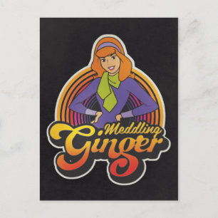 Scooby-Doo "Meddling Ginger" Daphne Postcard