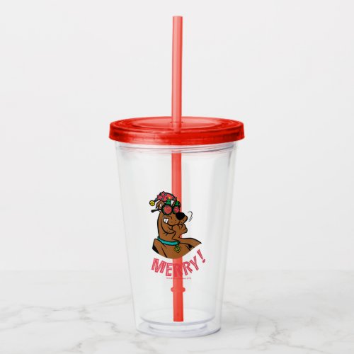 Scooby_Doo Merry Laughter Acrylic Tumbler