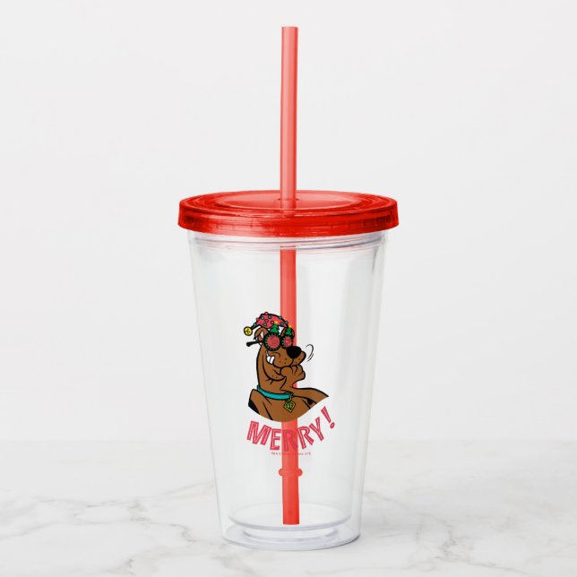 Scooby-Doo Merry Laughter Acrylic Tumbler (Front)