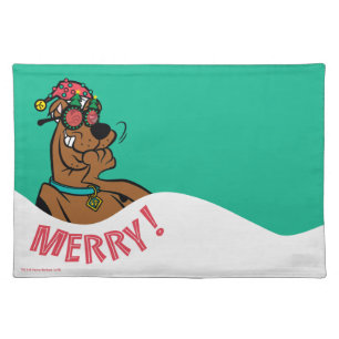 Scooby-Doo Merry Laughter Cloth Placemat