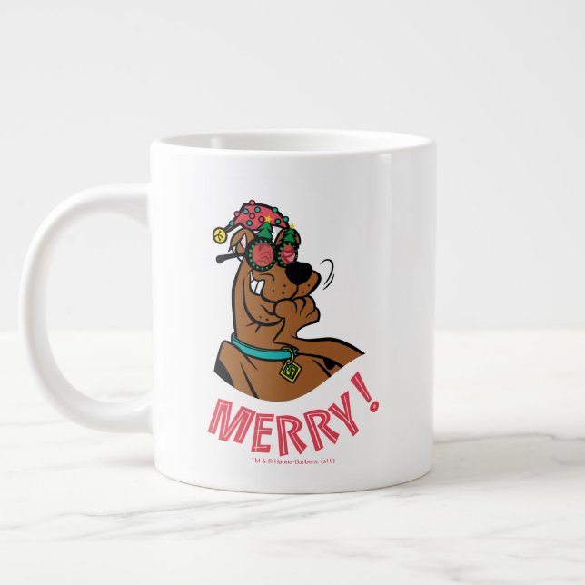 Scooby-Doo Merry Laughter Giant Coffee Mug (Left)