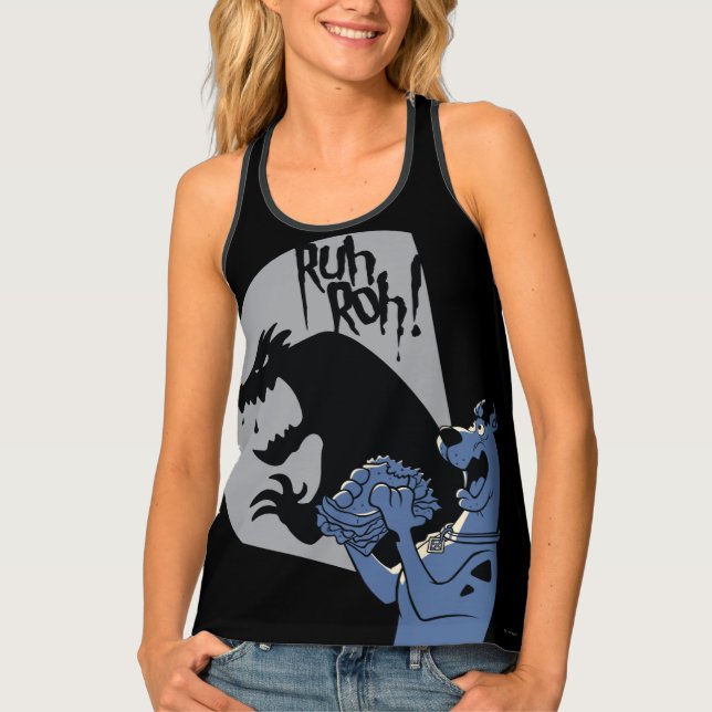 Scooby-Doo Midnight Snack "Ruh Roh!" Tank Top (Front)