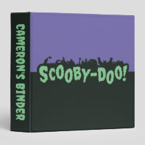 Scooby-Doo! Monster Silhouette Logo 3 Ring Binder