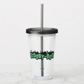 Scooby-Doo! Monster Silhouette Logo Acrylic Tumbler