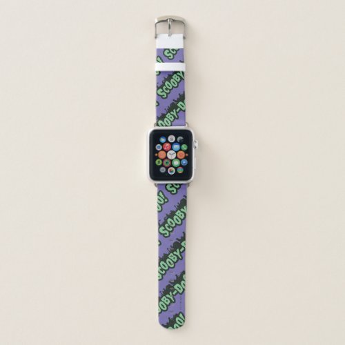 Scooby_Doo Monster Silhouette Logo Apple Watch Band