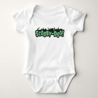 Scooby-Doo! Monster Silhouette Logo Baby Bodysuit