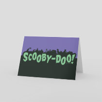 Scooby-Doo! Monster Silhouette Logo Card