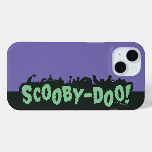 Scooby_Doo Monster Silhouette Logo iPhone 15 Case