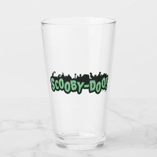 Scooby-Doo! Monster Silhouette Logo Glass