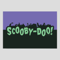 Scooby-Doo! Monster Silhouette Logo Poster