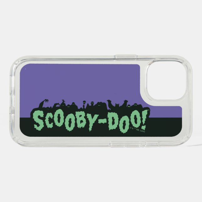 Scooby-Doo! Monster Silhouette Logo Speck iPhone Case (Horz)