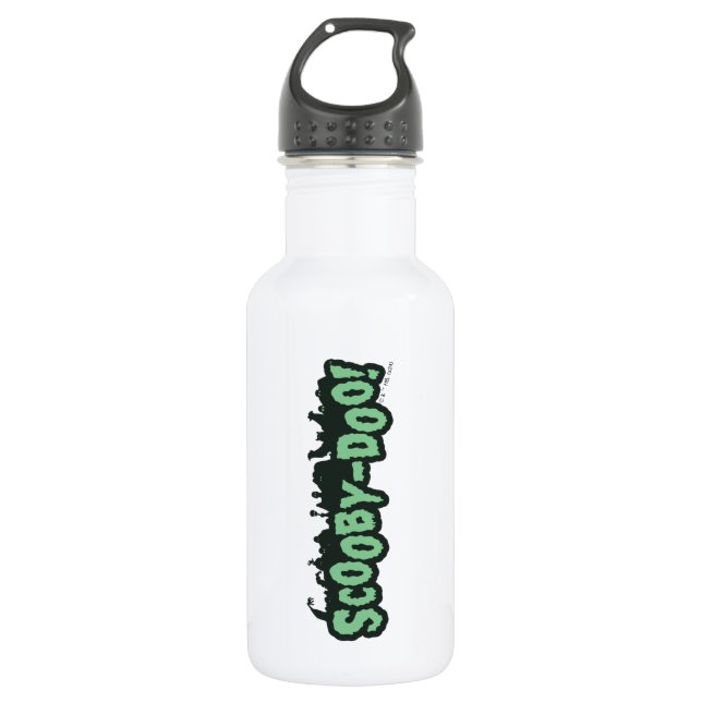 Scooby-Doo! Monster Silhouette Logo Stainless Steel Water Bottle (Front)