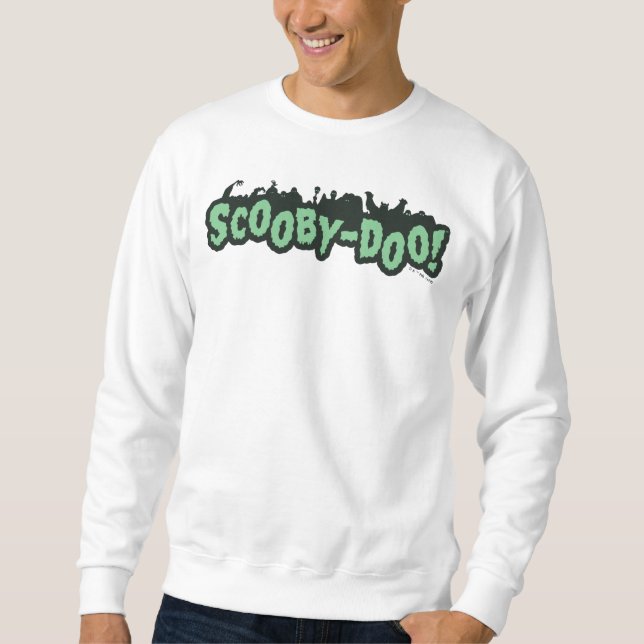 Scooby-Doo! Monster Silhouette Logo Sweatshirt (Front)