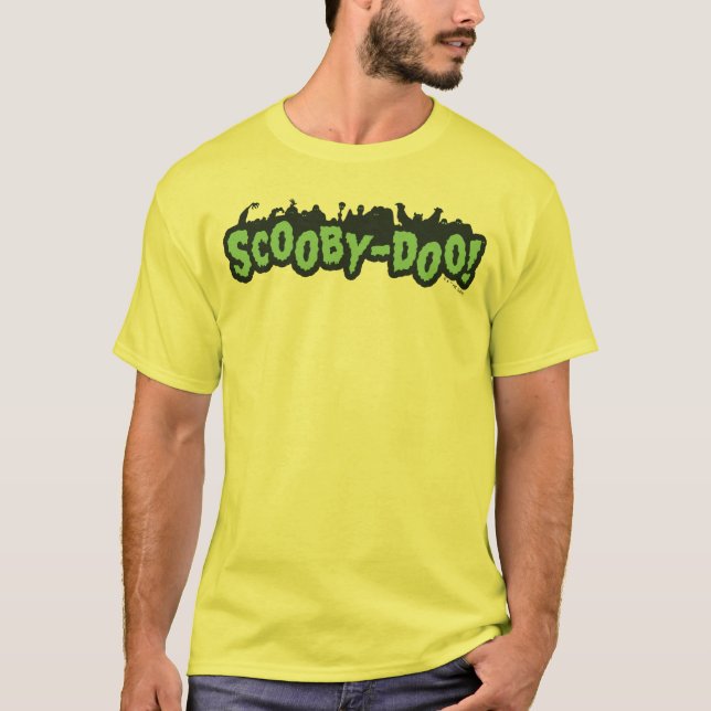 Scooby-Doo! Monster Silhouette Logo T-Shirt (Front)