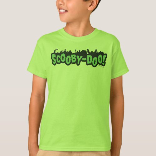 Scooby_Doo Monster Silhouette Logo T_Shirt