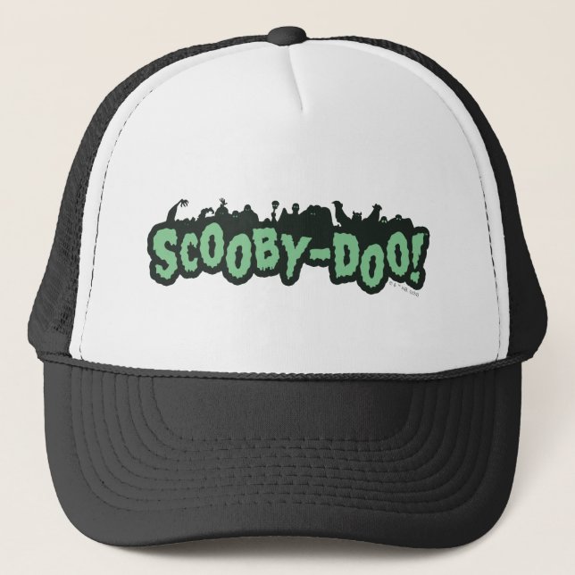 Scooby-Doo! Monster Silhouette Logo Trucker Hat (Front)