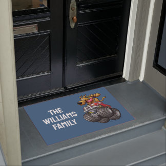 Scooby-Doo Monster Truck | Add Your Name Doormat