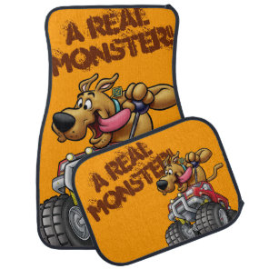 Scooby Doo-Monster Truck Car Floor Mat