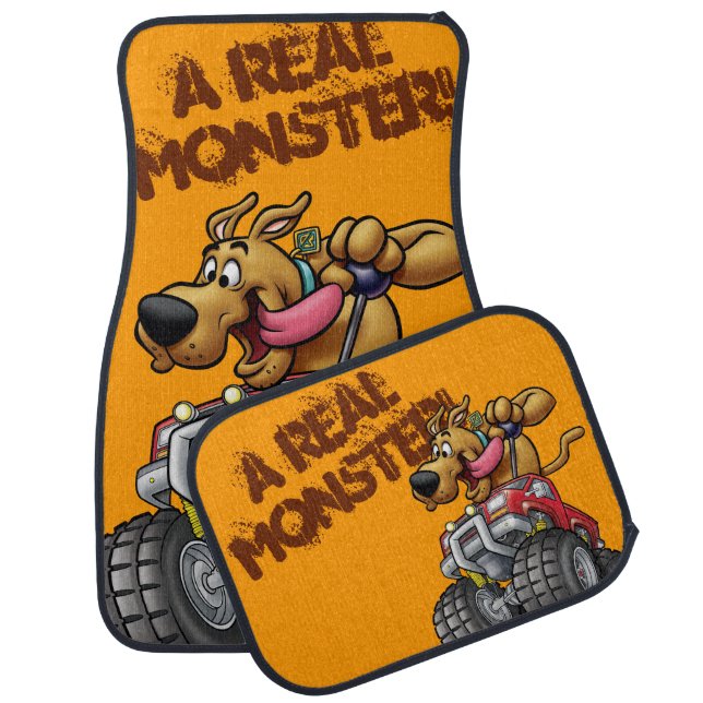 Scooby Doo-Monster Truck Car Floor Mat (Set)