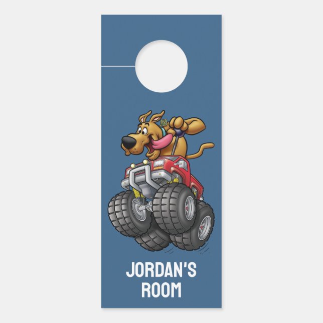 Scooby-Doo Monster Truck Door Hanger (Front)
