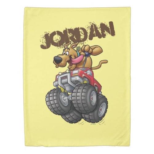 Scooby_Doo Monster Truck Duvet Cover