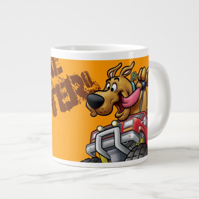Scooby Doo-Monster Truck Giant Coffee Mug (Front Right)